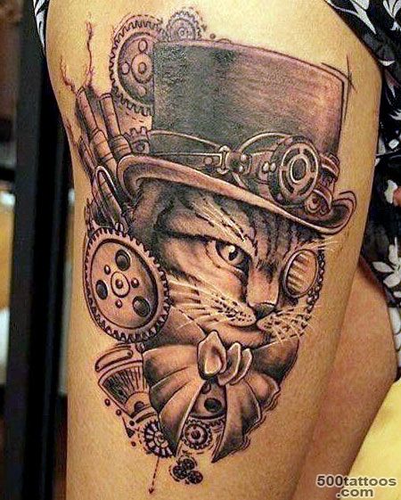 65 Amazing Cat Tattoo Designs  Pictures of Cats, Cat Pictures_26