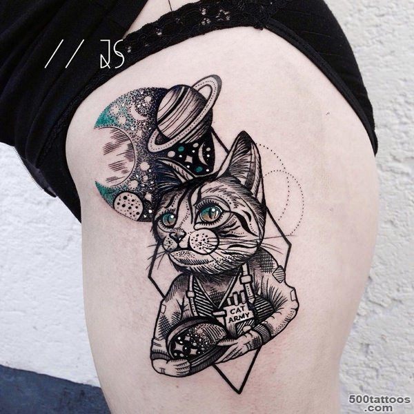 117 Cat Tattoos That Are Way Too Purrfect!_36