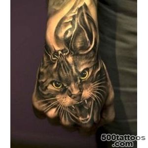 55 Examples of Cute Cat Tattoo  Art and Design_29