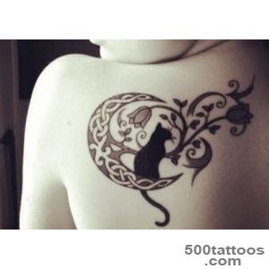 100+ Wonderful Cat Tattoos_11