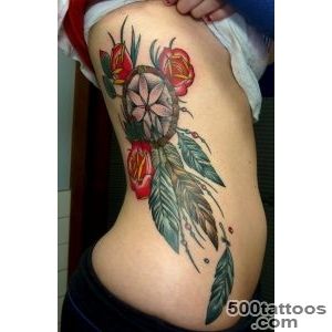 50 Dreamcatcher Tattoo Designs for Women  Art and Design_47