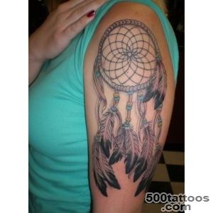 50 Dreamcatcher Tattoo Designs for Women  Art and Design_49