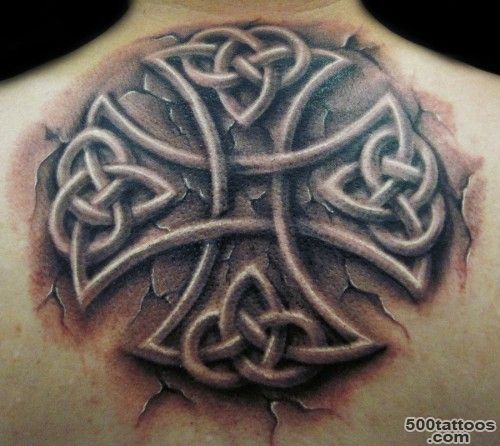 Awesome Celtic Cross Tattoo On Back  Fresh 2016 Tattoos Ideas_28
