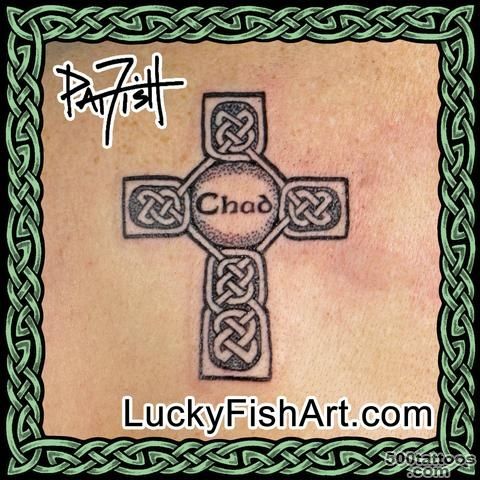 Celtic Cross Tattoos – LuckyFish Art_40