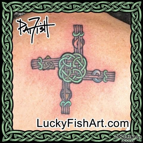 Celtic Cross Tattoos – LuckyFish Art_47