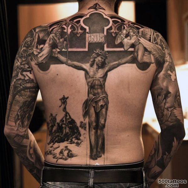 Top 60 Best Cross Tattoos For Men   Photo Ideas And Designs_50