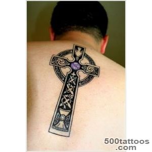30 Celtic Cross Tattoo Design Ideas_12