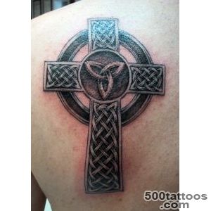 40+ Celtic Cross Tattoos Collection_13