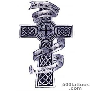 46+ Celtic Cross Tattoos Designs_2