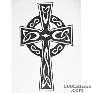 46+ Celtic Cross Tattoos Designs_11