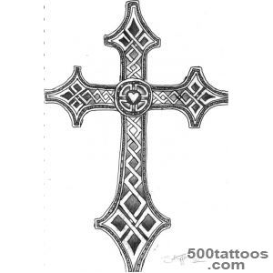 Wonderful Celtic Cross Tattoo Designs  Fresh 2016 Tattoos Ideas_16