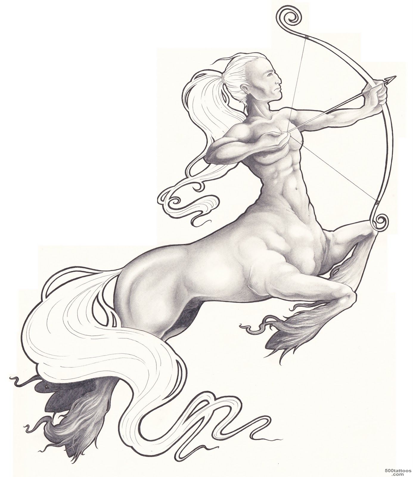 Top Centaur Girl With Images for Pinterest Tattoos_34