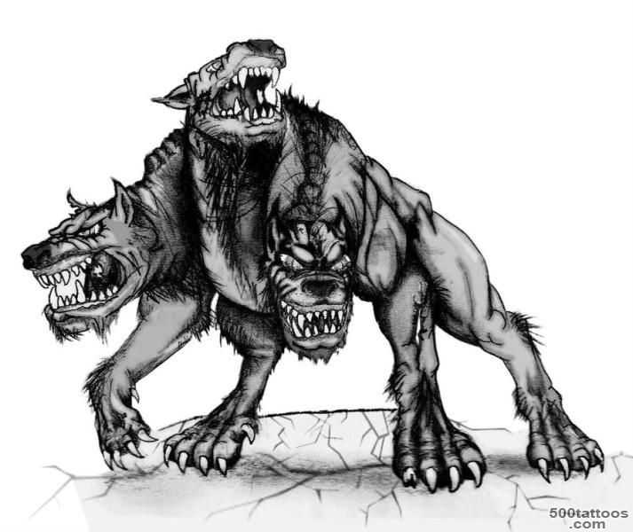20 Cerberus Tattoos   Meanings, Photos, Designs for men and women_6
