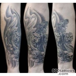 Tattoo art Death tattoo   various elements which can occur in a _9