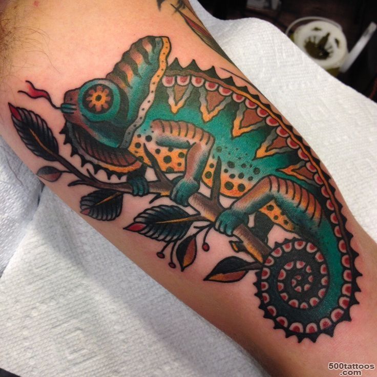 1000+ ideas about Chameleon Tattoo on Pinterest  Tattoos, Lizard ..._9