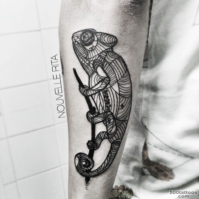 1000+ ideas about Chameleon Tattoo on Pinterest  Tattoos, Lizard ..._19