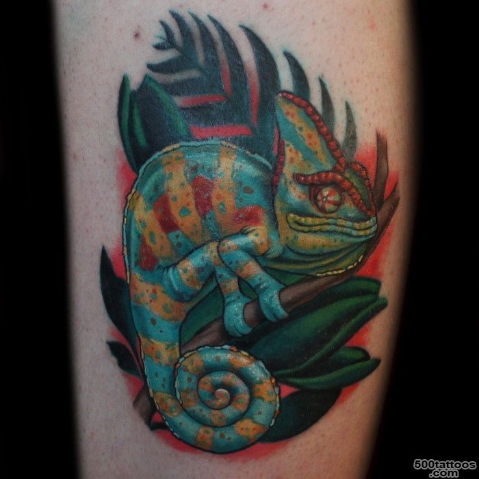 Chameleon Tattoos Designs, Ideas and Meaning  Tattoos For You_7