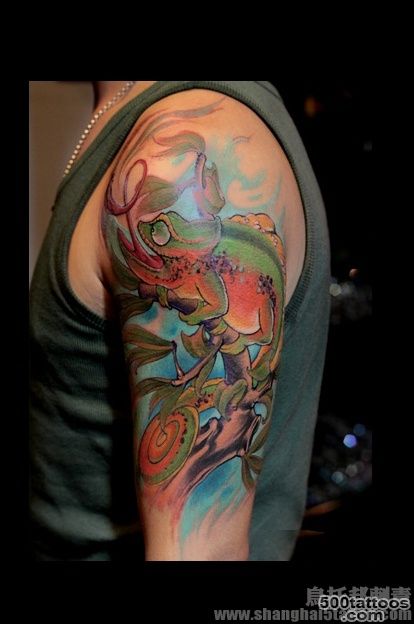 chameleon tattoo  tattoo  Pinterest  Chameleon Tattoo ..._22