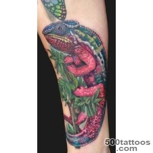 chameleon tattoo by Katelyn Crane  Tattoos_14