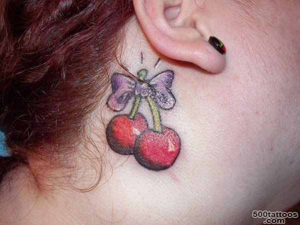 13 Cute and Fruity Cherry Tattoo Designs_46
