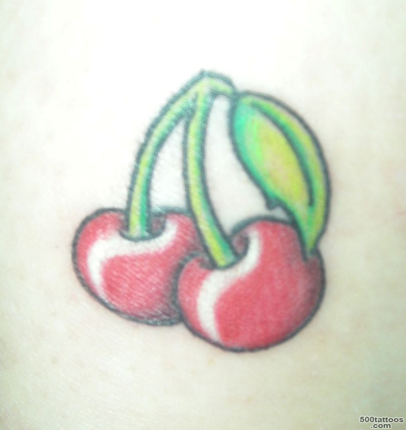 Cherry Tattoos, Designs And Ideas  Page 6_27