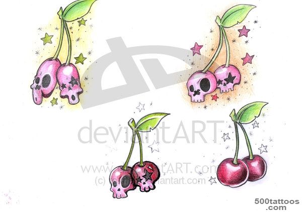 Cherry Tattoos, Designs And Ideas  Page 14_26