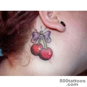 13 Cute and Fruity Cherry Tattoo Designs_46