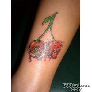 Cherry Tattoos, Designs And Ideas  Page 12_13