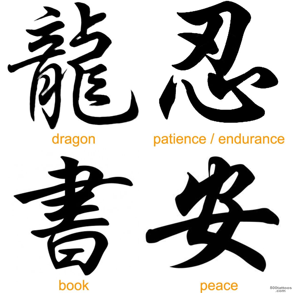 100 Beautiful Chinese Japanese Kanji Tattoo Symbols amp Designs_10