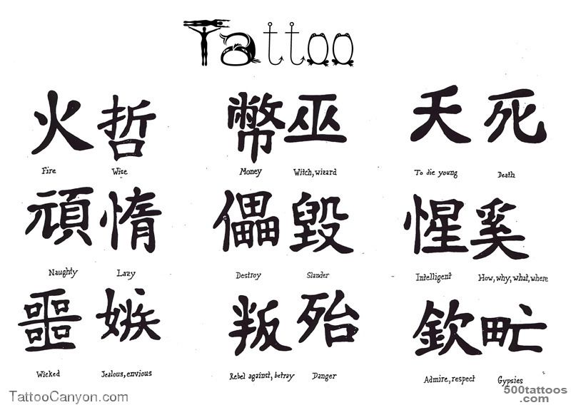 Chinese Tattoos and Designs Page 9_4