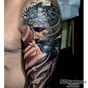 100 Christian Tattoos For Men   Manly Spiritual Designs_2