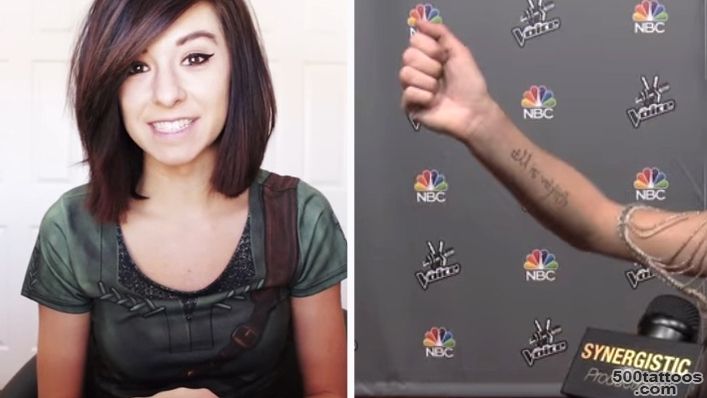 3 Words Tattooed on Christina Grimmie#39s Arm Reveal Who She Really ..._25