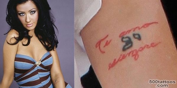 Christina Aguilera Tattoo  Fresh 2016 Tattoos Ideas_24