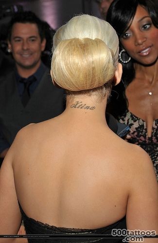 Christina Aguilera Tattoos  All Star Tattoos_12
