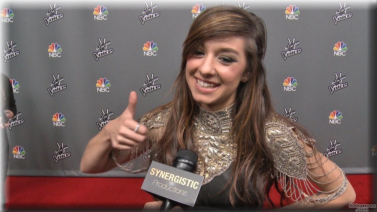 Christina Grimmie  Mom#39s Advice amp Tattoo  The Voice S6 Top 12 ..._38