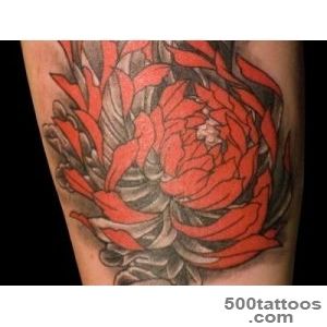 25 Unique Chrysanthemum Tattoo Designs   SloDive_24