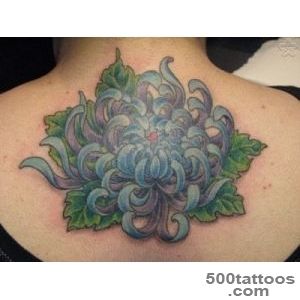 25 Unique Chrysanthemum Tattoo Designs   SloDive_47