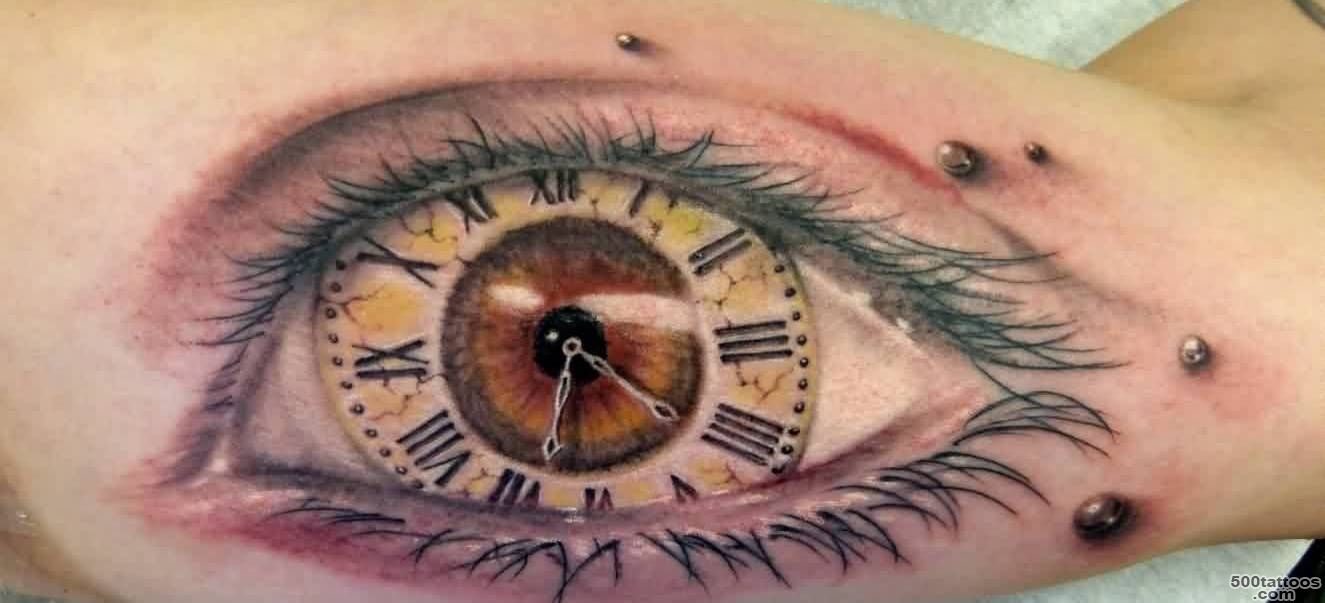 40+ Best Clock Tattoos Ideas_32
