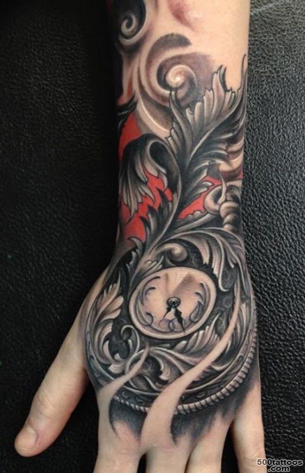 40 Awesome Watch Tattoo Designs  Art and Design_30