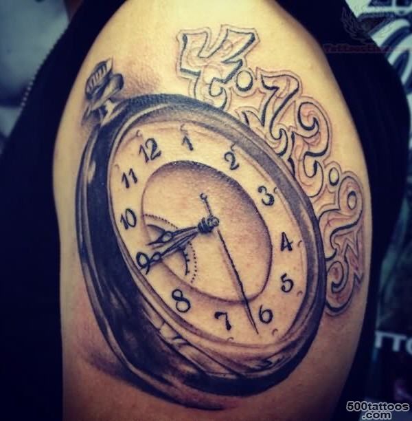 40 Awesome Watch Tattoo Designs  Art and Design_43