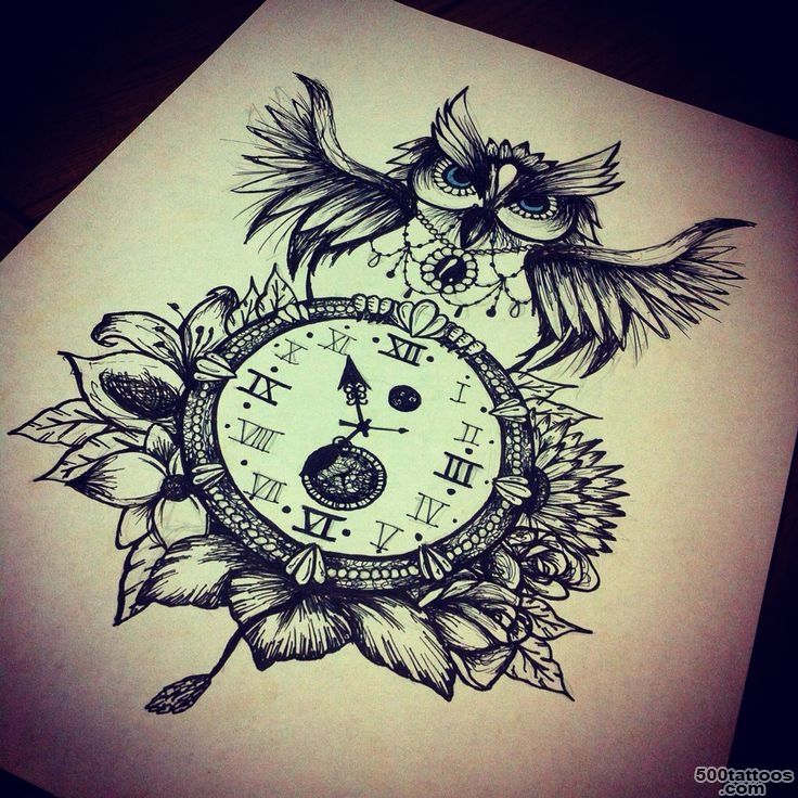 1000+ ideas about Clock Tattoo Design on Pinterest  Clock Tattoos ..._14