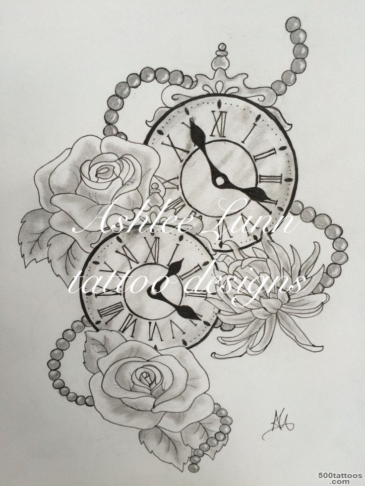 1000+ ideas about Clock Tattoo Design on Pinterest  Clock Tattoos ..._20