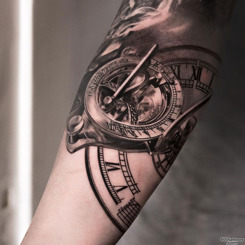 Clock Tattoos, Designs And Ideas_7
