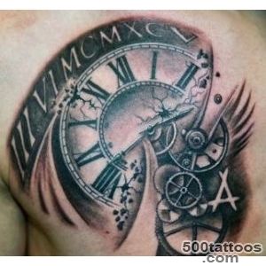 80 Clock Tattoo Designs For Men   Timeless Ink Ideas_1