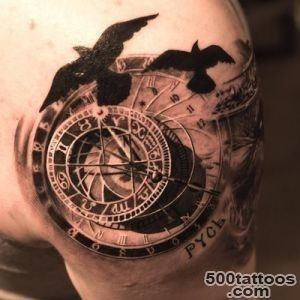 Amazing Clock Tattoo Designs  Tattoo Ideas Gallery amp Designs 2016 _29