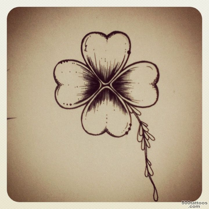1000+ ideas about Four Leaf Clover Tattoo on Pinterest  Shamrock ..._2