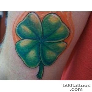 32 Unique Four Leaf Clover Tattoos   SloDive_39