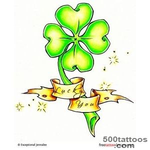 77 Irish Tattoos  Shamrock, Clover, Cross, Claddagh Tattoo Designs_43