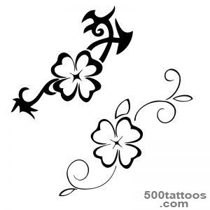 Four Leaf Clover Tattoo Design  Tattoobitecom_27