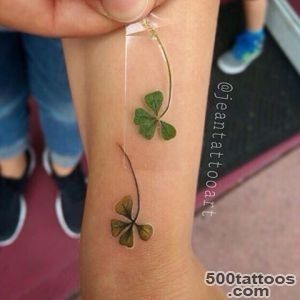Four Leaf Clover Tattoos  Best Tattoo Ideas Gallery_17